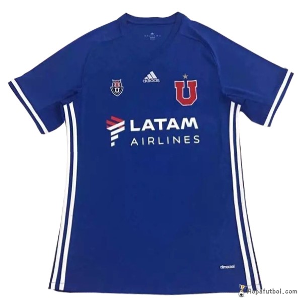 Camiseta Universidad De Chile Replica Primera Ropa 2017/18 Azul